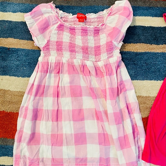 Bundle of 4 Cherry Bomb 🍒 Girls Dresses 4-5T - Picture 4 of 8